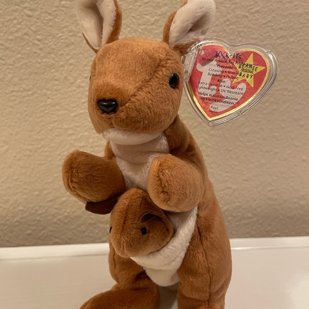 Ty Beanie Babies - Pouch the Kangaroo
